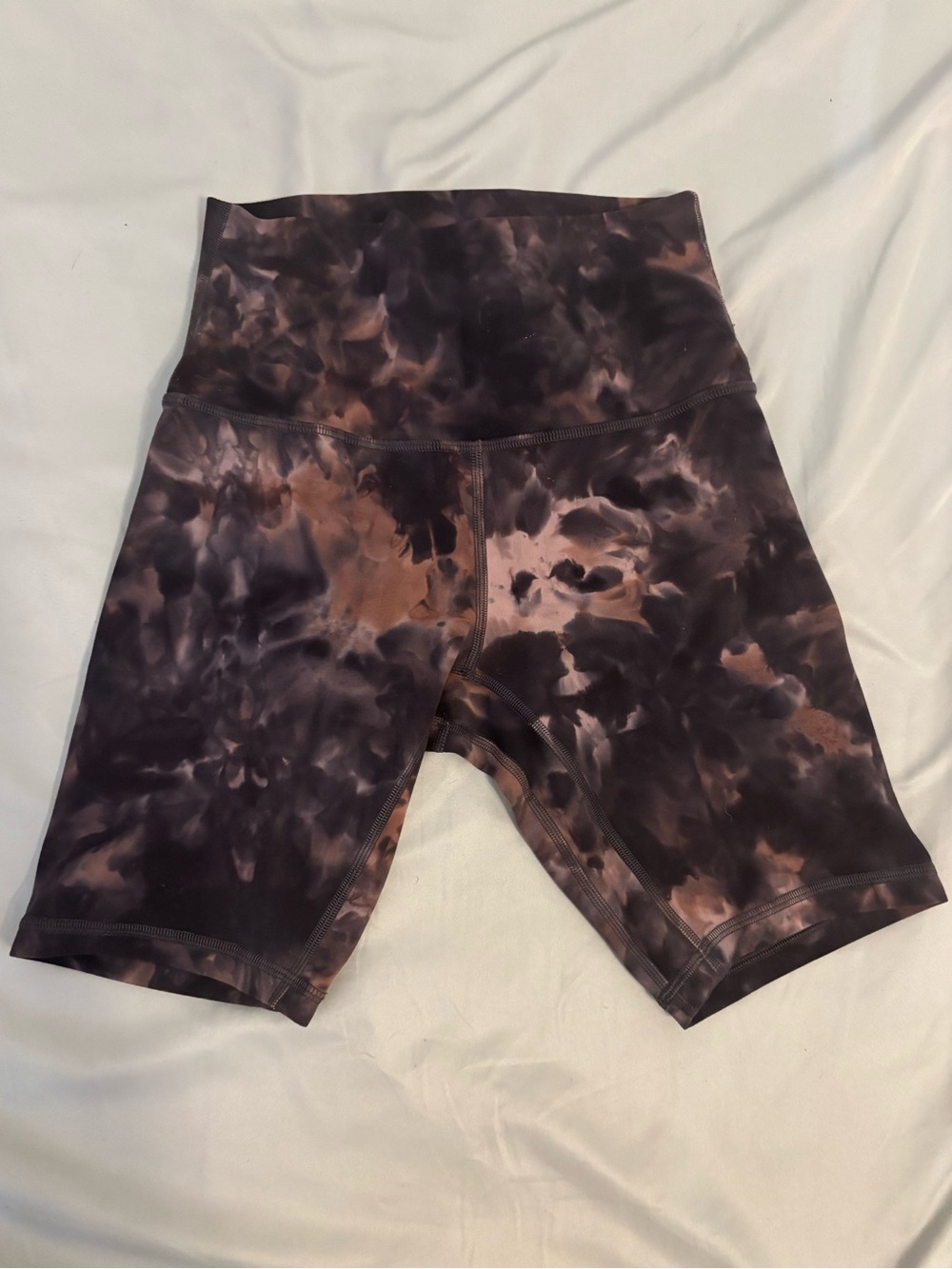 Lululemon Align 8” Biker Shorts Diamond Dye High Rise Nulu Size 4